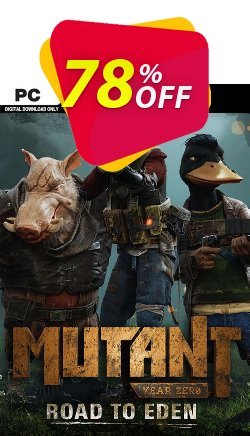 78% OFF Mutant Year Zero Road to Eden PC Discount