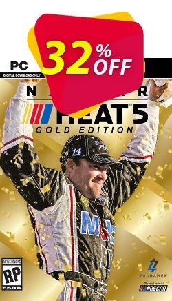 32% OFF NASCAR Heat 5 - Gold Edition PC Coupon code