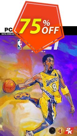 75% OFF NBA 2K21 Mamba Forever Edition PC - WW  Coupon code