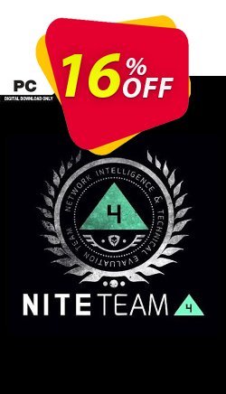 16% OFF Nite Team 4 PC Discount