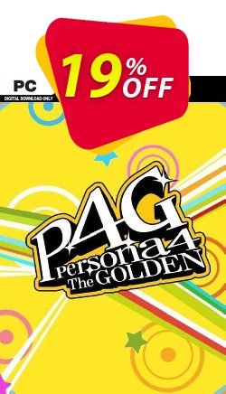 19% OFF Persona 4 - Golden PC - WW  Coupon code