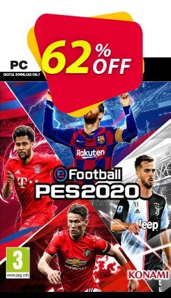 62% OFF eFootball PES 2020 PC Coupon code