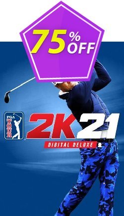 75% OFF PGA Tour 2K21 Deluxe Edition PC - WW  Coupon code