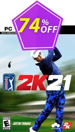 74% OFF PGA Tour 2K21 PC - EU  Discount
