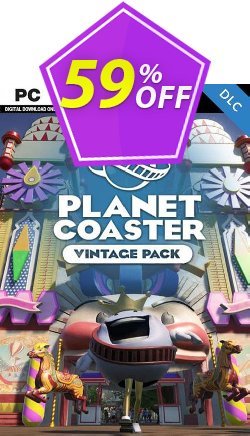 59% OFF Planet Coaster PC - Vintage Pack DLC Coupon code