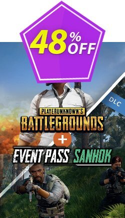 Playerunknowns Battlegrounds - PUBG + Event Pass Sanhok PC Coupon discount Playerunknowns Battlegrounds (PUBG) + Event Pass Sanhok PC Deal 2024 CDkeys - Playerunknowns Battlegrounds (PUBG) + Event Pass Sanhok PC Exclusive Sale offer 