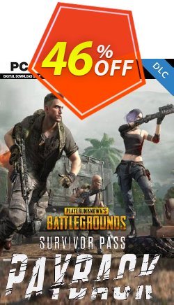 Playerunknown&#039;s Battlegrounds: Survivor Pass - Payback PC - DLC Coupon discount Playerunknown&#039;s Battlegrounds: Survivor Pass - Payback PC - DLC Deal 2024 CDkeys - Playerunknown&#039;s Battlegrounds: Survivor Pass - Payback PC - DLC Exclusive Sale offer 