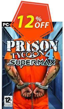 12% OFF Prison Tycoon 4: SuperMax - PC  Coupon code
