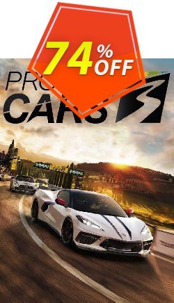 74% OFF Project Cars 3 PC Discount