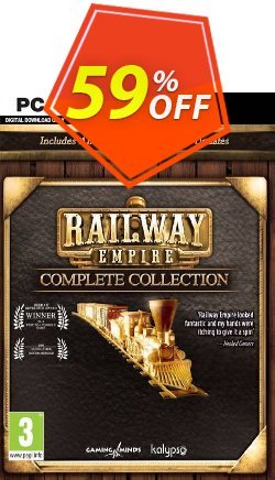 59% OFF Railway Empire - Complete Collection PC - EU  Discount