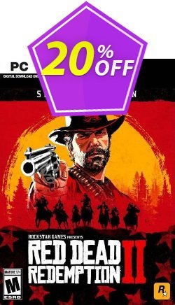 20% OFF Red Dead Redemption 2 - Special Edition PC + DLC Discount