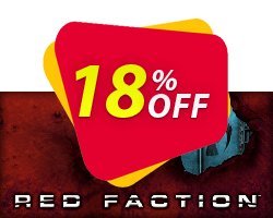 18% OFF Red Faction PC Coupon code