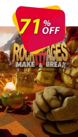 71% OFF Rock of Ages 3: Make & Break PC Coupon code