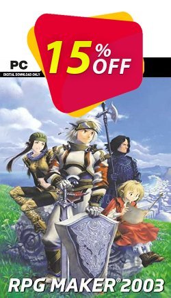 15% OFF RPG Maker 2003 PC Coupon code