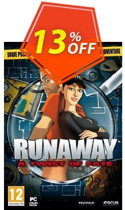 Runaway : A Twist of Fate - PC  Coupon discount Runaway : A Twist of Fate (PC) Deal 2024 CDkeys - Runaway : A Twist of Fate (PC) Exclusive Sale offer 