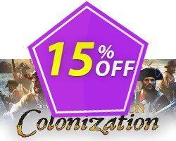 15% OFF Sid Meier&#039;s Civilization IV Colonization PC Coupon code