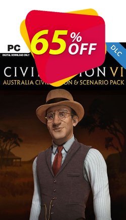 65% OFF Sid Meier&#039;s Civilization VI: Australia Civilization and Scenario Pack PC - WW  Discount