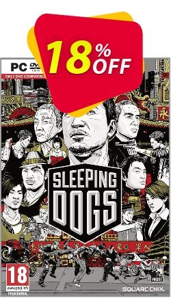 18% OFF Sleeping Dogs - PC  Coupon code