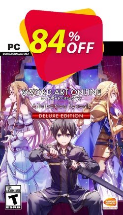 84% OFF SWORD ART ONLINE Alicization Lycoris Deluxe PC Discount