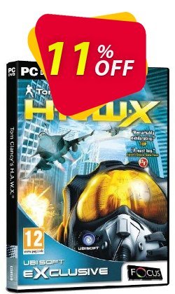 11% OFF Tom Clancy&#039;s H.A.W.X - PC  Coupon code