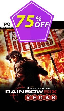 75% OFF Tom Clancy’s Rainbow Six Vegas PC - EU  Discount