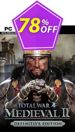 78% OFF Total War: Medieval II  - Definitive Edition PC - EU  Discount