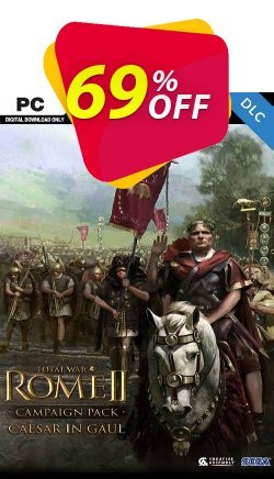 69% OFF Total War: ROME II  - Caesar in Gaul Campaign Pack PC-DLC - EU  Coupon code