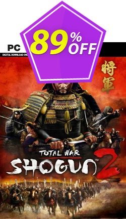 89% OFF Total War: Shogun 2 PC - WW  Coupon code