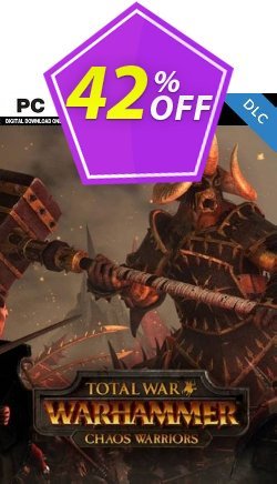 Total War: Warhammer - Chaos Warriors DLC Coupon discount Total War: Warhammer - Chaos Warriors DLC Deal 2021 CDkeys - Total War: Warhammer - Chaos Warriors DLC Exclusive Sale offer for iVoicesoft