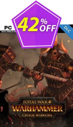 42% OFF Total War: Warhammer - Chaos Warriors DLC Discount