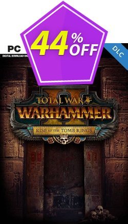 Total War: Warhammer II 2 PC - Rise of the Tomb Kings DLC (EU) Deal 2024 CDkeys
