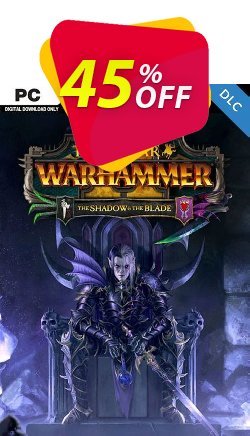 Total War WARHAMMER II 2 - The Shadow and The Blade PC - DLC (WW) Deal 2024 CDkeys