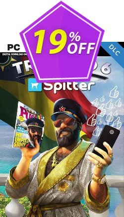 Tropico 6 - Spitter PC - DLC Coupon discount Tropico 6 - Spitter PC - DLC Deal 2024 CDkeys - Tropico 6 - Spitter PC - DLC Exclusive Sale offer 