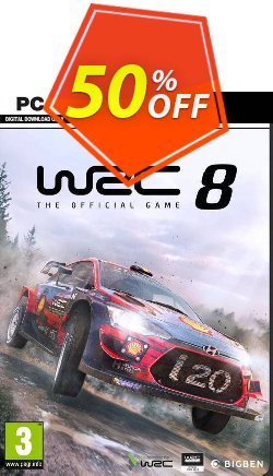 50% OFF WRC 8 FIA World Rally Championship: Collectors Edition PC Coupon code