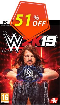 WWE 2K19 PC Coupon discount WWE 2K19 PC Deal 2024 CDkeys - WWE 2K19 PC Exclusive Sale offer 