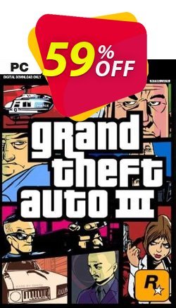 59% OFF Grand Theft Auto III PC Discount