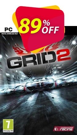 89% OFF GRID 2 PC - EU  Coupon code