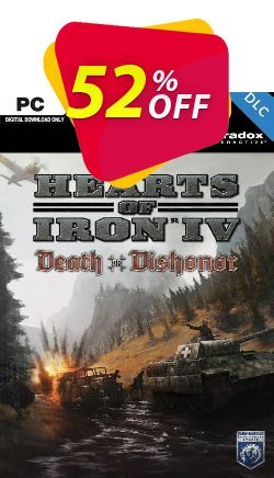 52% OFF Hearts of Iron IV: Death or Dishonor PC - DLC Coupon code