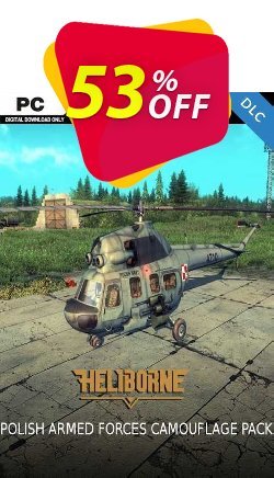 53% OFF Heliborne - Polish Armed Forces Camouflage Pack PC -DLC Coupon code