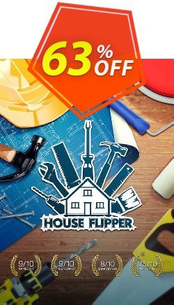63% OFF House Flipper PC Coupon code