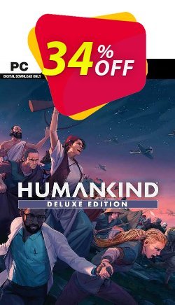 34% OFF Humankind Digital Deluxe PC - EU  Coupon code