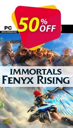 50% OFF Immortals Fenyx Rising PC - EU  Coupon code
