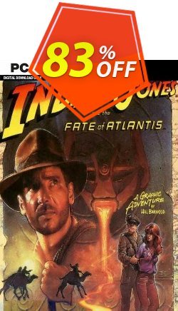 83% OFF Indiana Jones and the Fate of Atlantis PC Coupon code