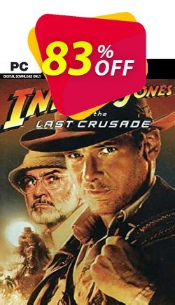 83% OFF Indiana Jones and the Last Crusade PC Coupon code
