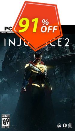 91% OFF Injustice 2 PC - EU  Discount