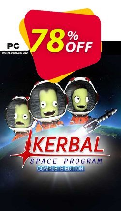 78% OFF Kerbal Space Program Complete Edition PC Coupon code
