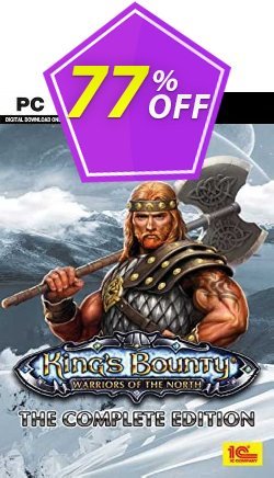 77% OFF Kings Bounty Warriors of the North Complete Edition PC Coupon code