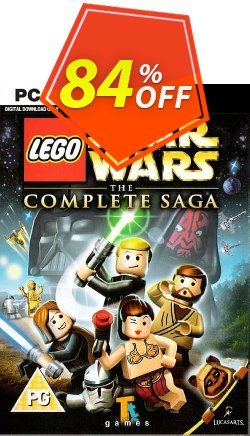 84% OFF LEGO Star Wars - The Complete Saga PC Coupon code