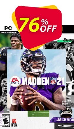 76% OFF Madden NFL 21 PC - EN  Discount