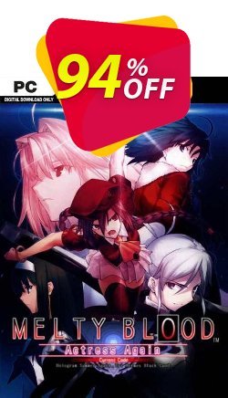 94% OFF Melty Blood Actress Again Current Code PC Coupon code